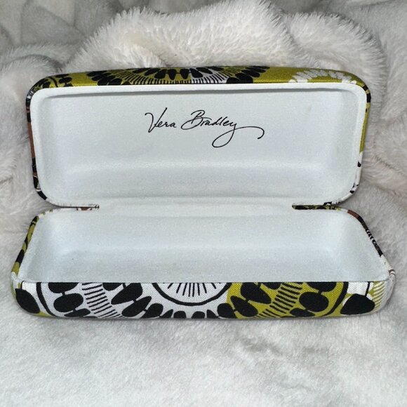 Vera Bradley*Clamshell Sunglasses Case in Cocoa Moss - Picture 4 of 4